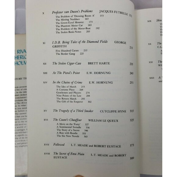 Rivals Of Sherlock Holmes 2 Hardback 46 Short Stories Doyle OriginalArtwork 1979 - Picture 10 of 12